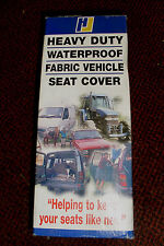 Hdc seat covers for sale  DORCHESTER