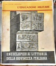 Educazione militare. enciclope usato  Bologna