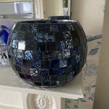 mosaic vase blue for sale  BRADFORD