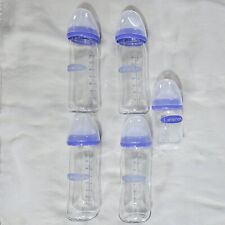 LOTE de 5 biberones de vidrio Lansinoh 240 ml/8 oz, 5 oz anticólicos, lactancia materna segunda mano  Embacar hacia Mexico