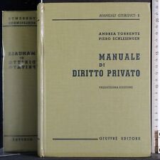 Manuale diritto privato. usato  Ariccia