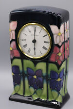 Moorcroft Violet Pattern Clock for sale  Shipping to South Africa