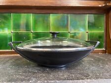 Creuset wok glass for sale  LOUTH