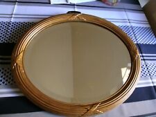 Ancien miroir ovale d'occasion  Sancoins