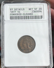 1877 indian cent for sale  USA