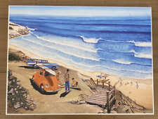 Beach surfing canvas for sale  Norfolk
