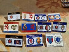Rangers match badges for sale  DUNFERMLINE