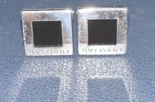 Bulgari cufflinks silver for sale  LONDON