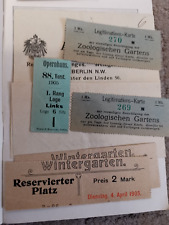 Eintrittskarten 1905 berlin gebraucht kaufen  Wedau