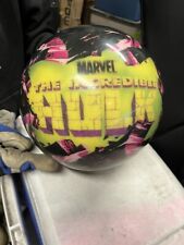 Usado, Bola de boliche Marvel THE INCREÍBLE HULK VIZ-A-BALL perforada bola de 12 libras segunda mano  Embacar hacia Argentina