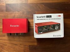 Interface de áudio USB Focusrite Scarlett Solo 3ª geração 2 canais, usado comprar usado  Enviando para Brazil