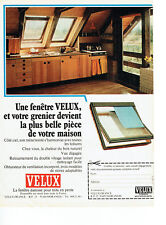 Publicité Advertising  088  1975   fenetre de toit Velux d'occasion  Tinténiac