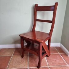 Solid mahogany chair for sale  MIDHURST