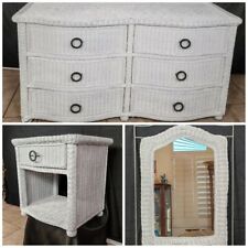 Piece white wicker for sale  Mesa