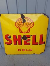 Shell ele emailschild gebraucht kaufen  Weilheim