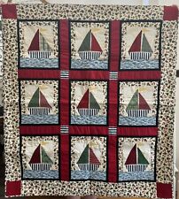 Decorative sailboat quilt for sale  Round Rock