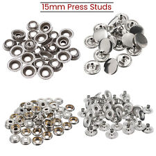15mm press studs for sale  Shipping to Ireland