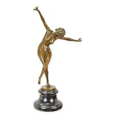 Bronzefigur tänzerin frau gebraucht kaufen  Bettenfeld, Hasborn, Oberkail