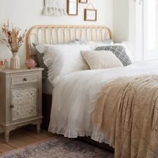 Round cane headboard for sale  BEDFORD