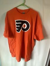 Camiseta Philadelphia Flyers masculina manga curta logotipo gráfico de hóquei NHL laranja comprar usado  Enviando para Brazil