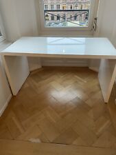Schreibtisch hochglanz weiß gebraucht kaufen  Wiesbaden