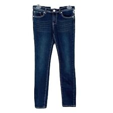 Jeans Free Planet juvenil 14 azul denim skinny floral renda detalhe de bolso meninas crianças comprar usado  Enviando para Brazil