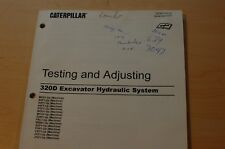 Usado, Sistemas hidráulicos de escavadeira de esteiras CATERPILLAR 320D teste ajuste reparo manual comprar usado  Enviando para Brazil