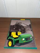 brochure prospekt PROSPECTUS PORTE OUTIL JOHN DEERE PRO GATOR tracteur-tractor d'occasion  Saint-Sébastien-de-Morsent