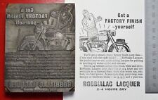Advertising vintage letterpres for sale  LEICESTER
