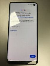 Samsung Galaxy S10 SM-G973U - 128GB tela quebrada Google bloqueada operadora desconhecida, usado comprar usado  Enviando para Brazil