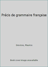 Précis grammaire française d'occasion  Expédié en Belgium