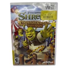 Juegos de fiesta Shrek's Carnival Craze para Nintendo Wii completos usados segunda mano  Embacar hacia Argentina