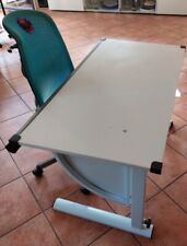 Schreibtisch 110x60 + Stuhl Kinder Grundschule höhenverstellbar+ Container, gebraucht gebraucht kaufen  Wehrheim