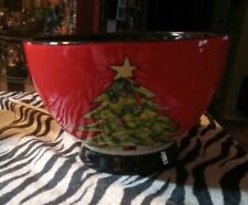 Naylor Designs tigela de sopa de cereais pintada à mão árvore de Natal 🎄 Ótimo estado  comprar usado  Enviando para Brazil