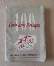 100 canti della usato  San Benedetto Del Tronto