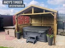 Wooden gazebo available for sale  NEWCASTLE