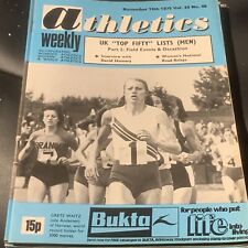 Vintage athletics weekly for sale  PRESTON
