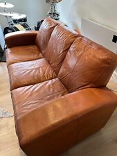 Brown tan leather for sale  COLCHESTER