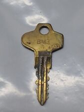 Used, Brass Lock Key BM3 BM 3 For Coin Operated Pinball Arcade Machine Pool Table  for sale  Shipping to South Africa