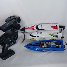 Lot of 3 RC Boats PROBOAT REACT, JET JAM, DYSSEY WAVE SLICER Untested for sale  Shipping to South Africa