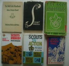 SCOUTING AND WOLF CUB MOVEMENT BOOKS -  LARGE COLLECTION OF 59 ITEMS usato  Spedire a Italy