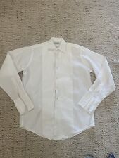 Brooks Brothers Mens White Tuxedo Shirt 15 34 for sale  Shipping to South Africa