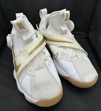 Zapatos de voleibol Nike React HyperSe para mujer talla 10,5 - blancos/dorados metálicos, usado segunda mano  Embacar hacia Argentina