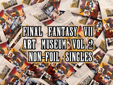 Museo de Arte de Aniversario de Final Fantasy VII Vol. 2 tarjetas coleccionables individuales *sin papel* segunda mano  Embacar hacia Argentina