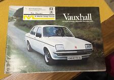 Vauxhall chevette cavalier for sale  OLDHAM