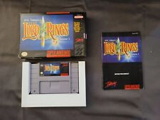 snes lord rings box for sale  Galena