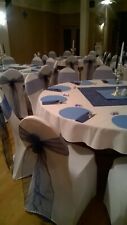 Wedding chair covers for sale  WELLINGBOROUGH