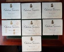 Margaux etiquettes chateau d'occasion  Issoudun