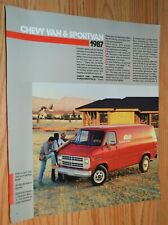 1987 chevy van for sale  Melvindale