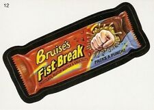 Topps Wacky Packages Series #7 2010 ~ barra de caramelo Bruise's Fist Break ~ ¡Como nueva! segunda mano  Embacar hacia Argentina